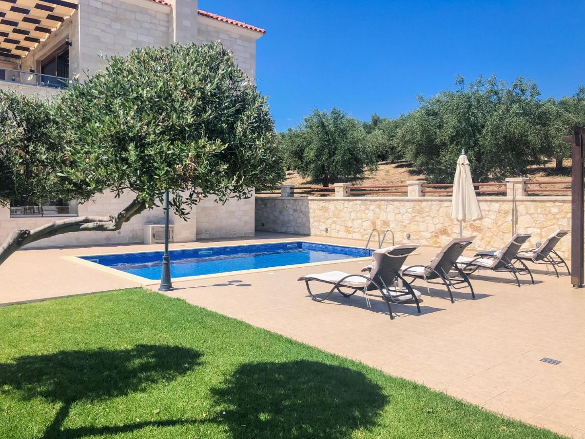 Levanda Luxury Stone Villa Kalyves Exterior foto