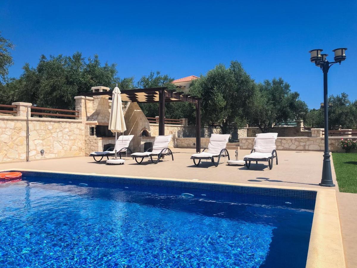 Levanda Luxury Stone Villa Kalyves Exterior foto