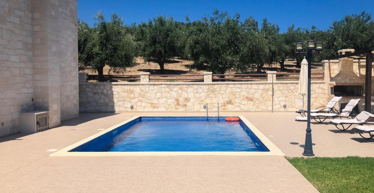 Levanda Luxury Stone Villa Kalyves Exterior foto