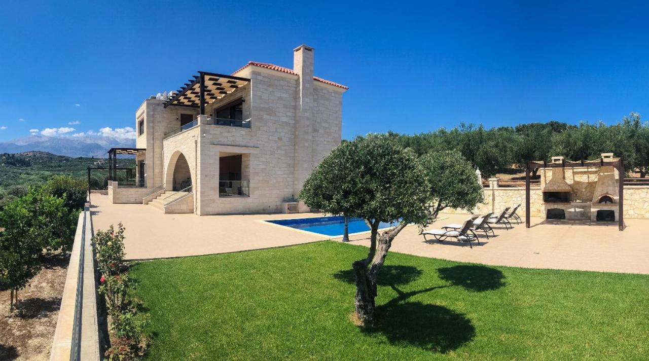 Levanda Luxury Stone Villa Kalyves Exterior foto