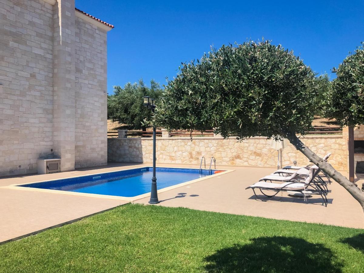 Levanda Luxury Stone Villa Kalyves Exterior foto